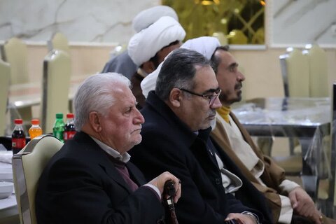 تصاویر | آئین تجلیل از دست‌اندرکاران مراسم معنوی اعتکاف در مرند