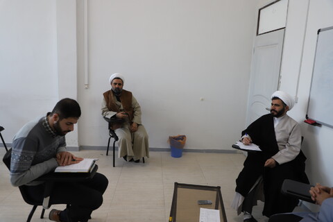 تصاویر / برگزاری آزمون شفاهی سطح ۲ و۳ طلاب مدارس علمیه استان آذربایجان شرقی