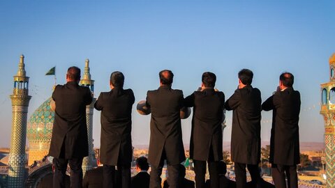 تصاویر/ نوای نقاره خانه حرم هلال بن علی (ع)به مناسبت میلاد محمدهلال بن علی (ع)