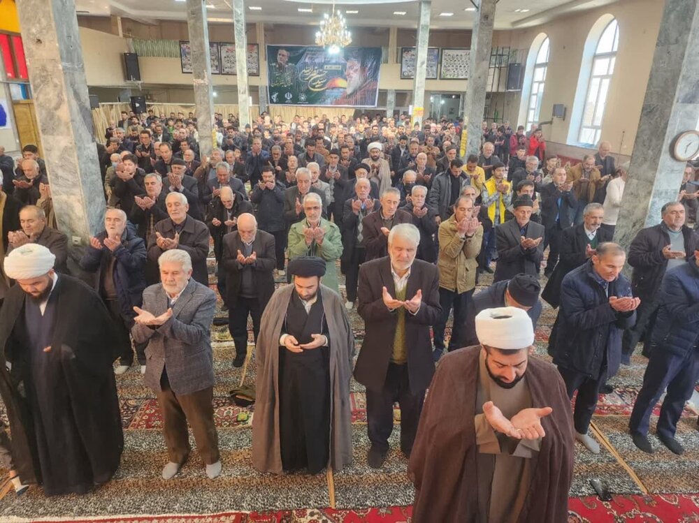 تصاویر/ آیین عبادی سیاسی نماز جمعه چایپاره