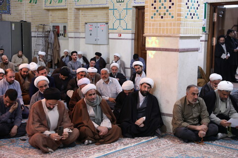 تصاویر/ آیین تکریم و معارفه معاونین آموزش و پژوهش حوزه های علمیه