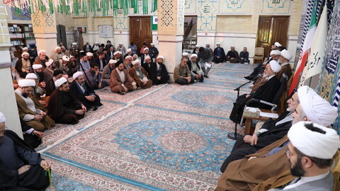 تصاویر/ آیین تکریم و معارفه معاونین آموزش و پژوهش حوزه های علمیه