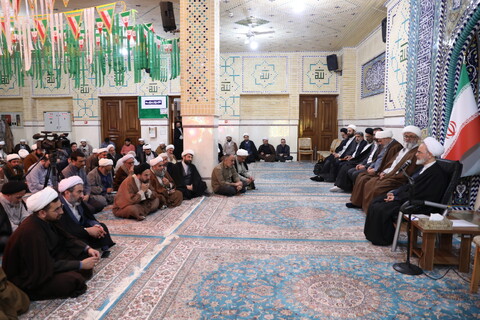 تصاویر/ آیین تکریم و معارفه معاونین آموزش و پژوهش حوزه های علمیه