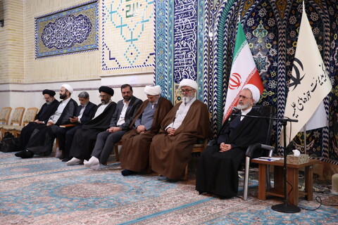 تصاویر/ آیین تکریم و معارفه معاونین آموزش و پژوهش حوزه های علمیه