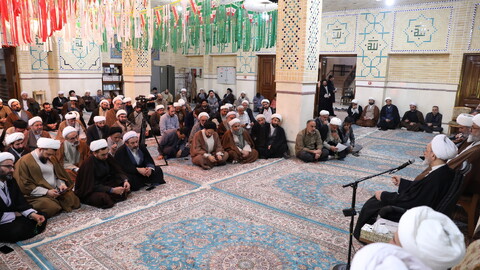 تصاویر/ آیین تکریم و معارفه معاونین آموزش و پژوهش حوزه های علمیه