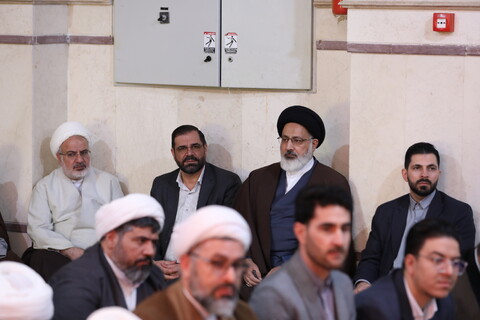 تصاویر/ آیین تکریم و معارفه معاونین آموزش و پژوهش حوزه های علمیه