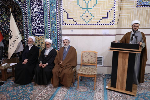 تصاویر/ آیین تکریم و معارفه معاونین آموزش و پژوهش حوزه های علمیه