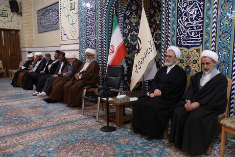 تصاویر/ آیین تکریم و معارفه معاونین آموزش و پژوهش حوزه های علمیه