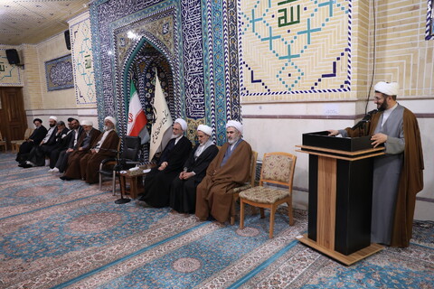 تصاویر/ آیین تکریم و معارفه معاونین آموزش و پژوهش حوزه های علمیه