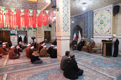 تصاویر/ آیین تکریم و معارفه معاونین آموزش و پژوهش حوزه های علمیه