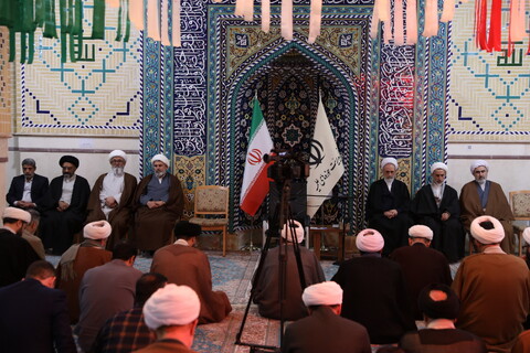 تصاویر/ آیین تکریم و معارفه معاونین آموزش و پژوهش حوزه های علمیه