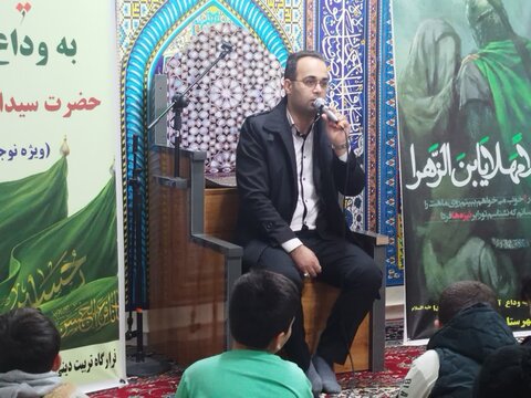 هیئت دانش‌آموزی متوسلین به وداع آخر سید الشهداء (ع)