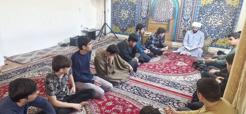 جلسه معراج السعاده مدرسه علمیه امام محمد باقر (ع) پارس آباد