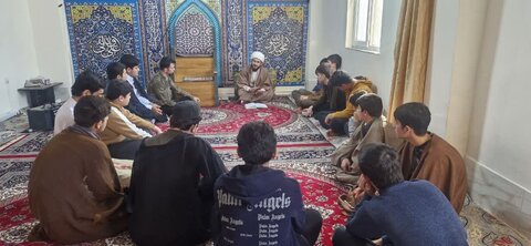 جلسه معراج السعاده مدرسه علمیه امام محمد باقر (ع) پارس آباد