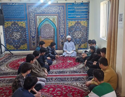 جلسه معراج السعاده مدرسه علمیه امام محمد باقر (ع) پارس آباد