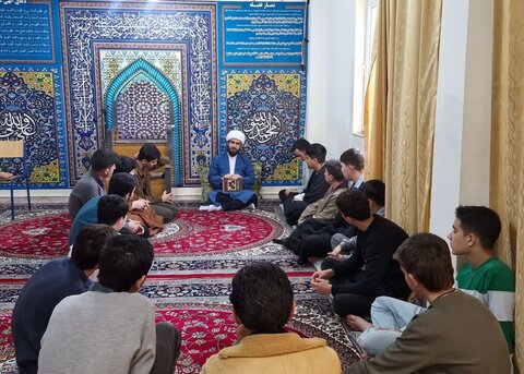 جلسه معراج السعاده مدرسه علمیه امام محمد باقر (ع) پارس آباد