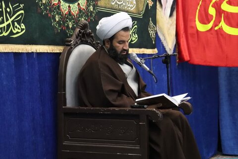 تصاویر/ مراسم استقبال از ماه مبارک رمضان در مدرسه علمیه امام خامنه‌ای ارومیه