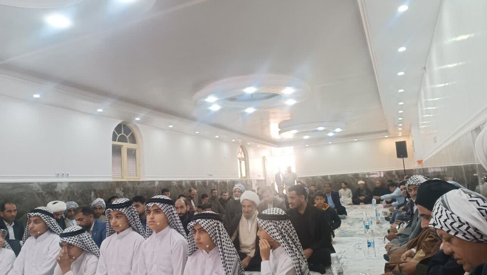 مراسم افتتاحیه دار القران و نهج البلاغه در شهرستان هویزه