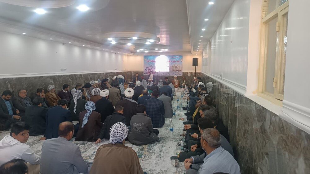 مراسم افتتاحیه دار القران و نهج البلاغه در شهرستان هویزه