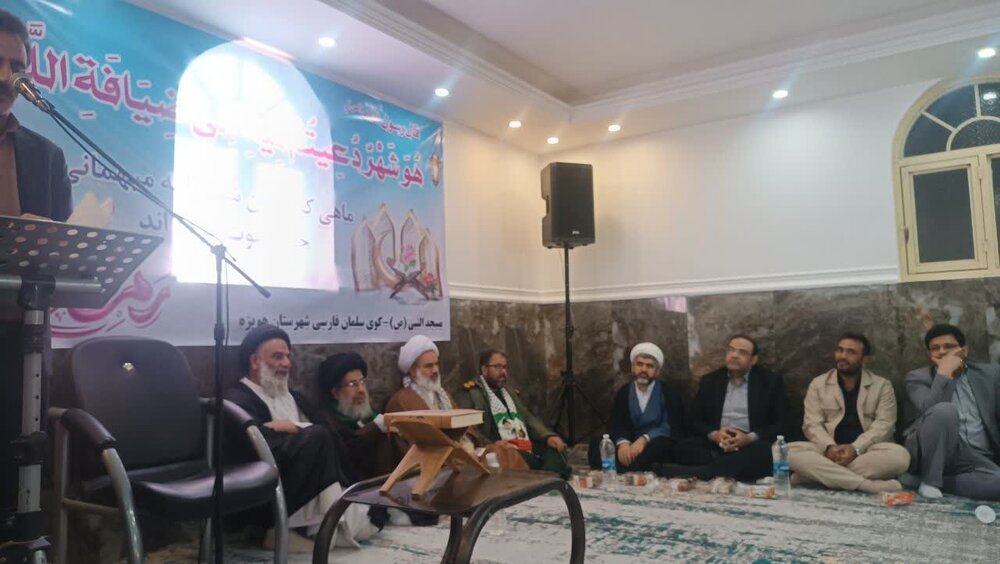مراسم افتتاحیه دار القران و نهج البلاغه در شهرستان هویزه
