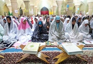 حضور بیش از ۶ هزار و ۵۰۰ مبلغ خواهر در اعتکاف