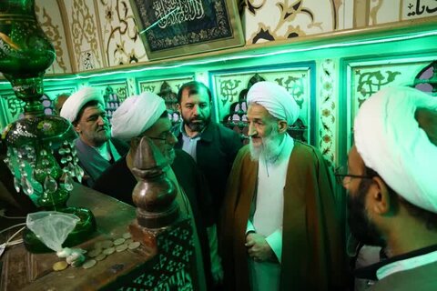 مراسم غبارروبی ضریح مطهر امامزاده عباس (ع) ساری