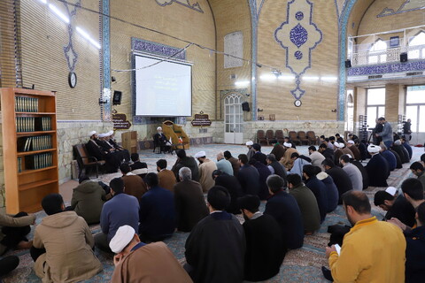 آیین تکریم و معارفه مدیر مدرسه علمیه معصومیه