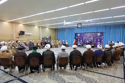 مراسم افتتاحیه جلسات رمضانیه در دفتر نماینده ولی فقیه در استان یزد