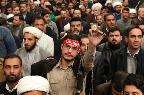 تصاویر/ مراسم انس با قرآن در اولین روز از ماه مبارک رمضان با حضور رهبر انقلاب