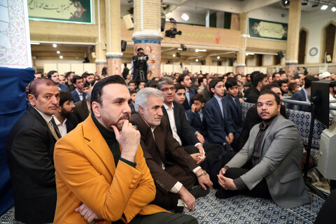 تصاویر/ مراسم انس با قرآن در اولین روز از ماه مبارک رمضان با حضور رهبر انقلاب