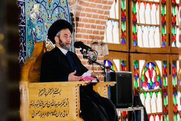 تصاویر/ سخنرانی امام جمعه اردبیل به مناسبت ماه مبارک رمضان