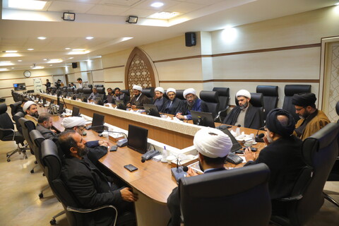 تصاویر/ نشست تجلیل از اصحاب رسانه همکار در همایش مبلغان بین المللی اربعین 1403