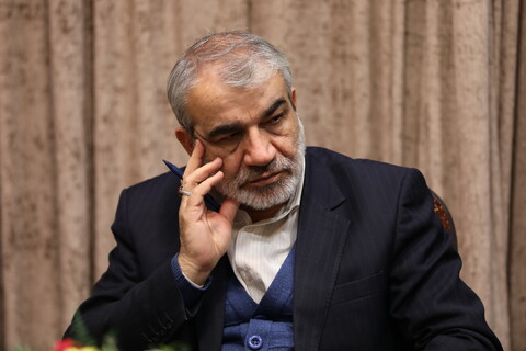 تصاویر/ نشست فرایند ارتباطات و تعاملات حوزه با پژوهشکده شورای نگهبان