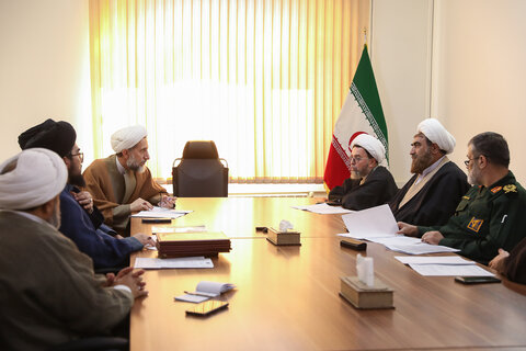 تصاویر / جلسه استانی قرارگاه ملی مسجدبا حضور نماینده ولی فقیه در استان قزوین