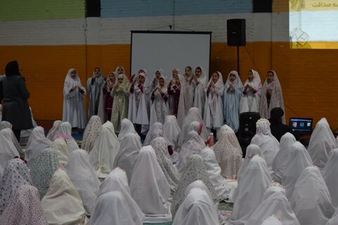 تصاویر/ مراسم جشن تکلیف دانش آموزان سوم ابتدائی در شهرستان شوط