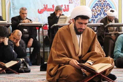 تصاویر/ جمع‌خوانی قرآن کریم در شهرستان تکاب