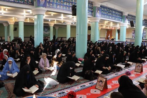 تصاویر/ جمع‌خوانی قرآن کریم در شهرستان تکاب