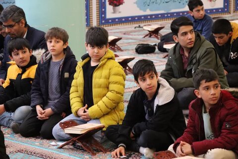 تصاویر/ جمع‌خوانی قرآن کریم در شهرستان تکاب
