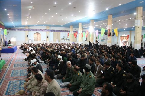 مراسم تشییع روحانی جهادگر شهید صادق محمودی