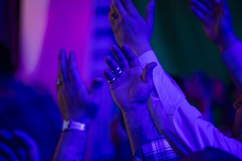 مراسم ویژه ماه مبارک رمضان در هیئت انصار ولایت یزد