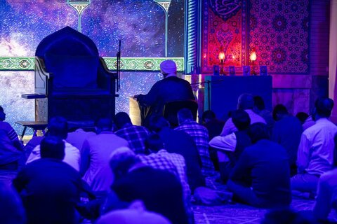 مراسم ویژه ماه مبارک رمضان در هیئت انصار ولایت یزد