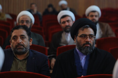 تصاویر / مراسم دیدار همکاران محترم مدیریت حوزه علمیه قم با آیت الله اعرافی