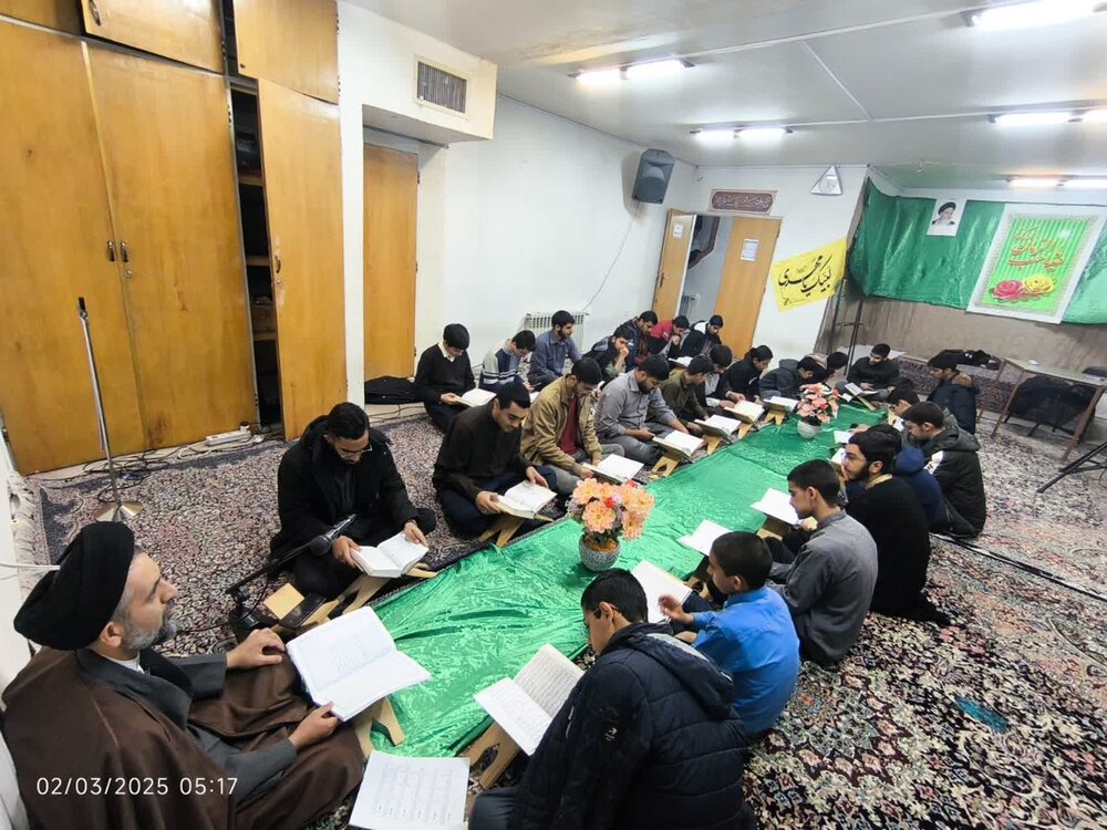 جلسات قران مدارس علمیه برادران