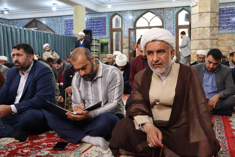 حضور تعدادی از ائمه جمعه استان خوزستان