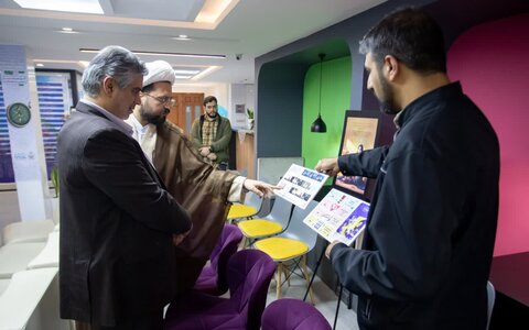 تصاویر/بازدید استاندار مرکزی از نمایشگاه محتوایی نهضت "زندگی با آیه‌ها"