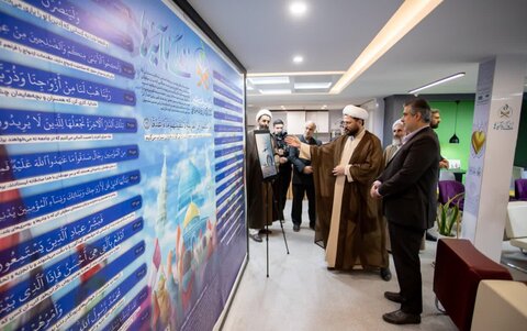 تصاویر/بازدید استاندار مرکزی از نمایشگاه محتوایی نهضت "زندگی با آیه‌ها"