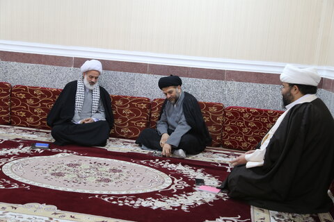 دیدار مدیر حوزه علمیه خوزستان با امام جمعه شهرستان هویزه