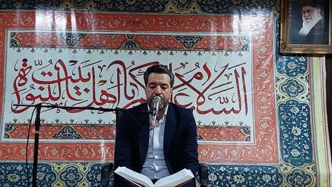 برگزاری محفل قرآنی در مدرسه علمیه امام صادق علیه السلام شهریار