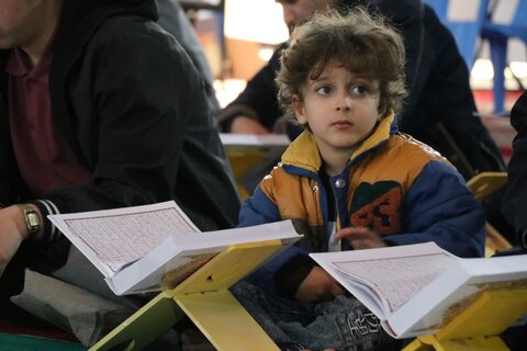 تصاویر برگزاری مراسم جزخوانی قرآن کریم در بروجرد