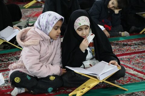 تصاویر برگزاری مراسم جزخوانی قرآن کریم در بروجرد